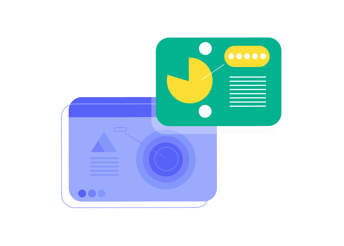 Mentorly mentorship platform - diagram showing data flow between dashboard, user profiles, and analytics