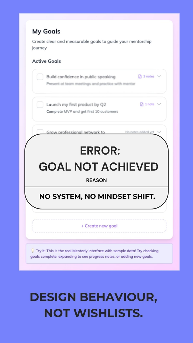 Goal Setting Is Broken: Here's the New Way Forward
